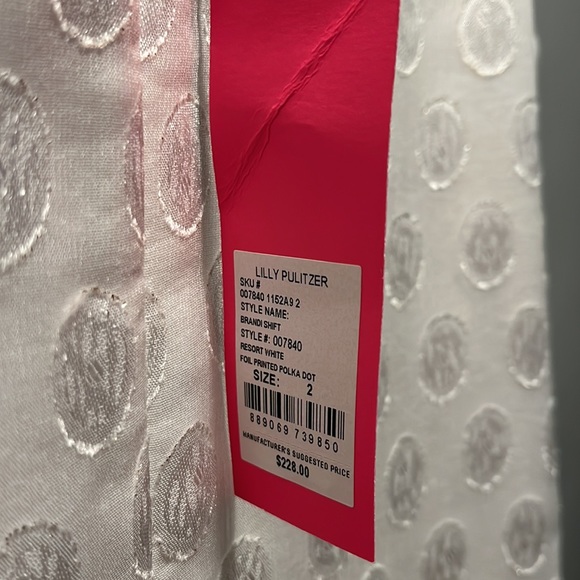 Lilly Pulitzer Brandi Beaded Shift Dress NWT - Picture 9 of 9